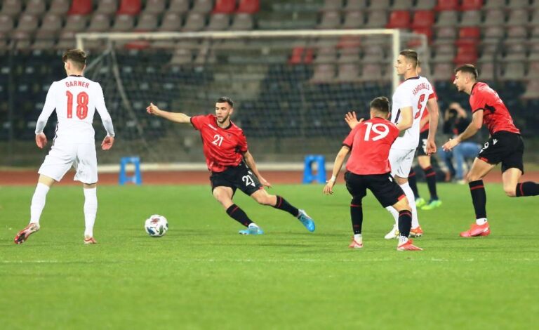 Eliminatoret e Europianit U-21 / Shqipëria mundet nga Anglia 0-3