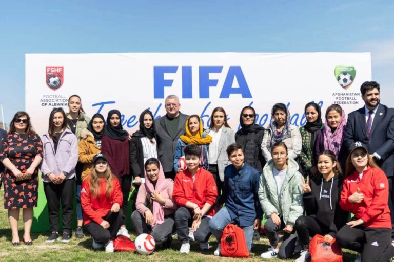 “Together for football”, FSHF mbështet Kombëtaren e futbollit të vajzave të Afganistanit