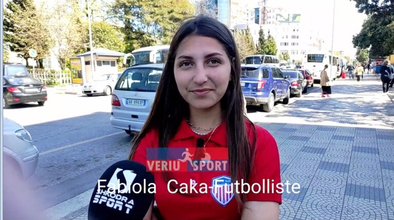 (Video) Pasioni për futbollin dhe gazetarinë sportive, flet futbollistja e Atletik Klub Shkodra dhe e Kombëtares së Shqipërisë Fabiola Caka
