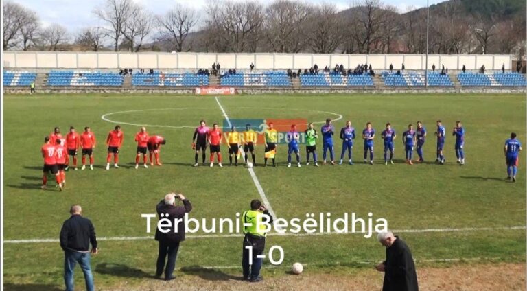 (Video) Tërbuni-Besëlidhja 1-0, shënon Armaldo Mezini, minuta e 86-të. Java e 29-të e KK të Kategorisë së Parë