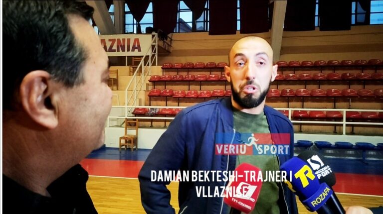 (Video) Emocionet e trajnerit shkodran Damian Bekteshi, pas fitores ndaj Tiranës 71-69(Dedikimi për gjyshin që nuk jeton)