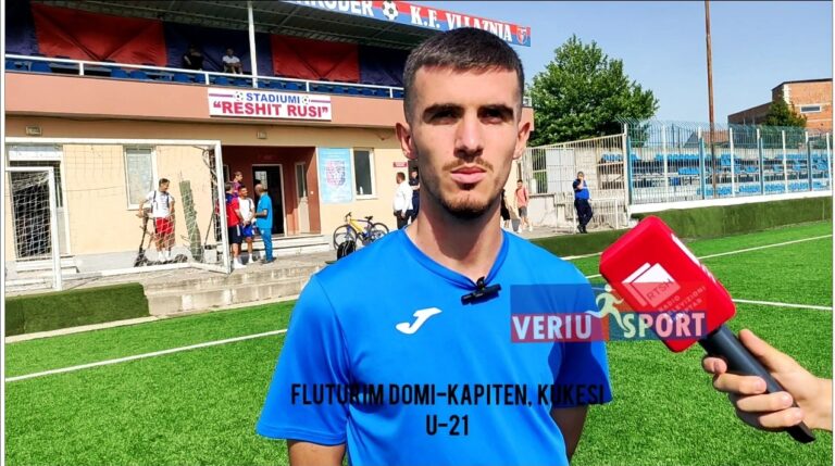 (Video) Kapiteni i Kukësit U-21, Fluturim Domi, flet pas ndeshjes, Vllaznia-Kukësi(2-1)-Superliga U21