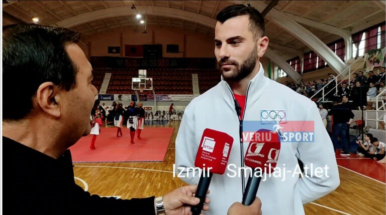 (Vidio) Atleti, Izmir Smajlaj, flet për Ditën Olimpike Shkodër, si dhe për Kupën e Shqipërisë Atletikë që zhvillohet të martën në Shkodër