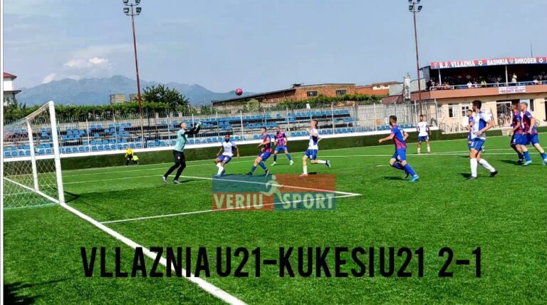 (Video) Superliga U21, Vllaznia mund Kukësin 2-1. Shënojnë Gruda dhe Deda për kuqeblutë dhe Kola për miqtë