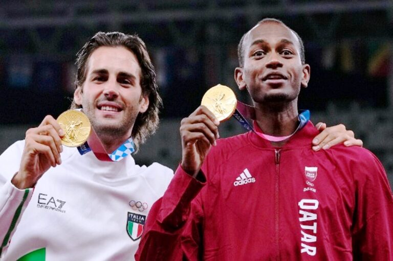 Rivaliteti, Xhanmarko Tamberi dhe Mutaz Esa Barshim për medaljen e artë në kërcim së larti:Jo më barazim, por vendoset me një kërcim shtesë!