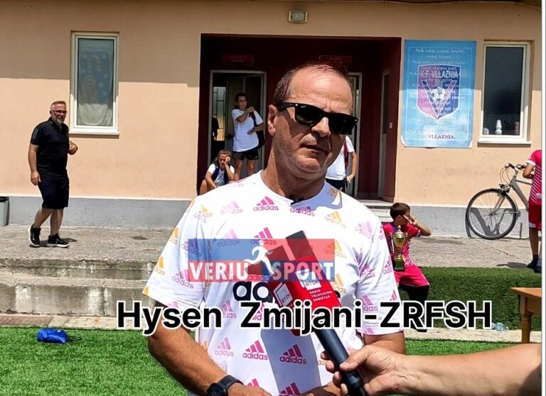 (Video) Hysen Zmijani, Zyra Rajonale Futbollit Shkodër, flet për organizimin e Turneut Ndërkombëtar, “Shkodra Summer Cup 2022”