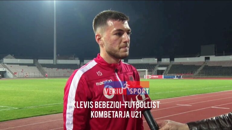 (Video) Shkodrani Bebeziqi i Olimpija të Sllovenisë që po rritet tek Kombëtarja U-21. 18 vjeçari u vlerësua me notën më të lartë nga UEFA në sfiden, Angli-Shqipëri për U-21