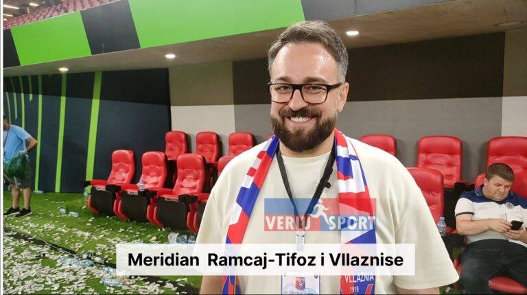 (Video) Meridian Ramçaj-Tifoz i Vllaznisë, flet për fitoren e Kupës së Shqipërisë, sezoni 2021-2022