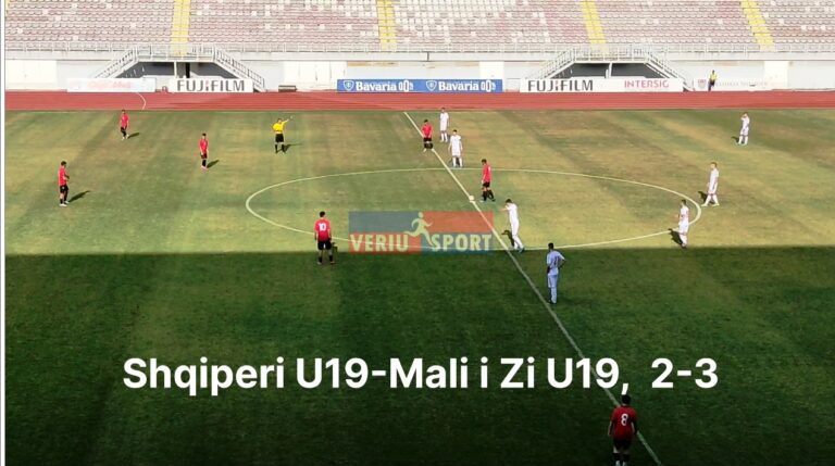 (Video) Miqësore U19, Shqipëri-Mali i Zi 2-3, stadiumi “Loro Boriçi” Shkodër-7 qershor 2022