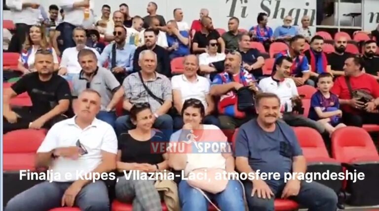 (Video) Vllaznia-Laçi, atmosferë pragfinale në “Air Albania”. Intervista me gazetarë sportiv dhe tifozë