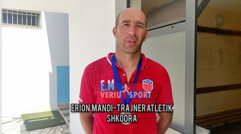 (Video) Erion Mandi, Trajner futbolli-Atletik Klub Shkodra, flet për mbylljen e “Shkodra Summer Cup 2022”