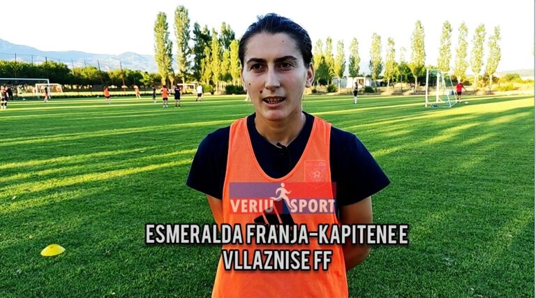 (Video) Futboll Femra-Kapitenia e Vllaznisë kampione, Esmeralda Franja, optimiste për kualifikimin në grupin eleminator të Ligës së Kampioneve të Europës