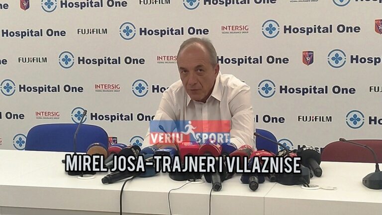 (Video) Trajneri Mirel Josa, konference shtypi pas ndeshjes, Vllaznia-Universitatea Craiova(1-1)