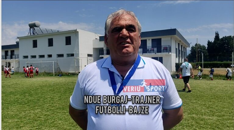 (Video) Ndue Burgaj, Trajner veteran në Bajzë-Malësi e Madhe, flet për mbylljen e “Shkodra Summer Cup 2022”