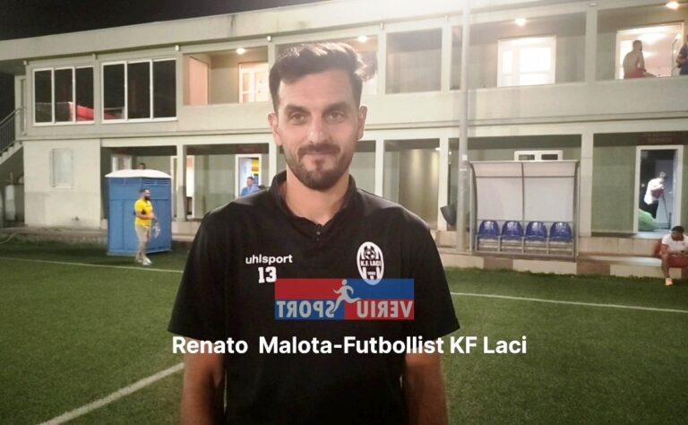 (Video) Qëndërmbrojtësi i Laçit Renato Malota, flet nga Podgorica pas fitores dhe kualifikimit në turin e dytë të Conferencë League(Iskra-Laçi 0-1)
