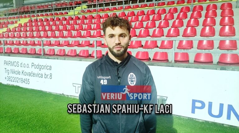 (Video) Sebastjan Spahiu, shkodrani që shkëlqeu në fitoren dhe kualifikimin e Laçit ndaj malazezëve të Iskrës