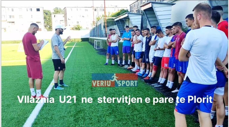 (Video)  Trajneri Plori nis punën me Vllazninë U-21. Sot seanca e parë stërvitore, 22 futbollistë në dispozicion. I pranishëm edhe Lenjani…
