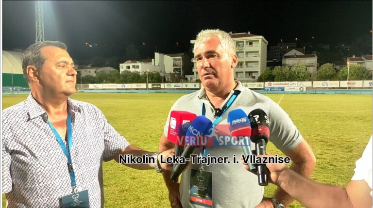 (Video) Trajneri i Vllaznisë, Nikolin Leka futboll femra, flet pas fitores 1-0 ndaj Spartak Myjava(Sllovaki) dhe kualifikimi në fazën play-off të Ligës së Kampioneve të Europës