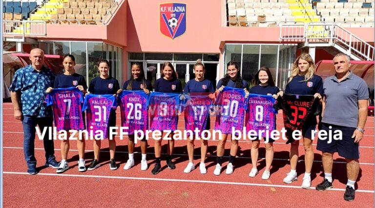 (Video) Futboll Femra-Vllaznia prezanton 8 blerjet e reja dhe niset për në Podgocicë. Të dielen, në Petrovac, ndeshja e Turit të Parë të “UEFA Women Champions League”