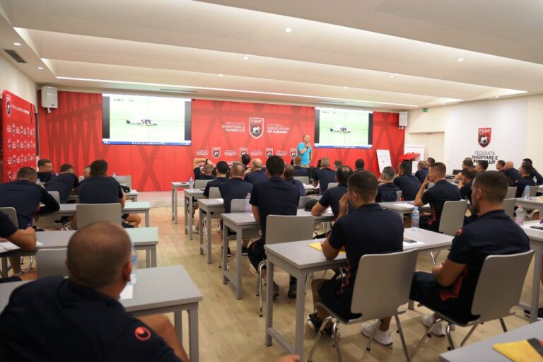 Arbitrat, asistentët dhe vëzhguesit e Kategorisë së Parë, në seminar nga sektori i arbitrimit