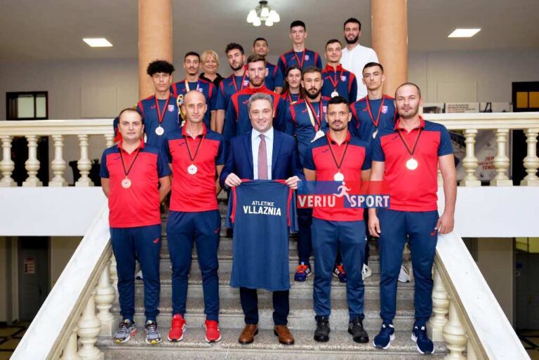 Kryebashkiaku Bardh Spahia, pret Vllazninë kampione absolute në atletiken shqiptare