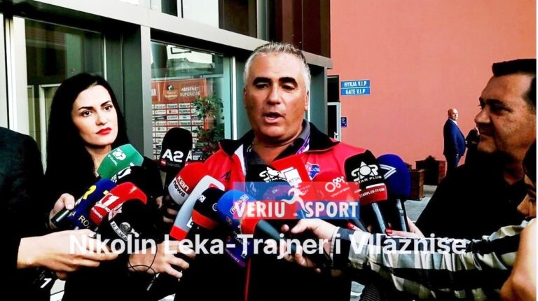 (Video) Trajneri i Vllaznisë FF, Nikolin Leka, flet pas kualifikimit në fazën e grupeve të Ligës Kampioneve të Europës