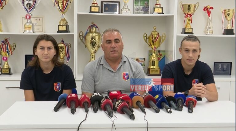 Vllaznia e futbollit femra, gati për të shkruar historinë. Trajneri Leka, Franja dhe Doçi, kërkojnë kualifikimin në grupet e “UEFA Women’s Champions League”. Vllaznia-Vorskla Kharkiv 2, nesër ora 18:00 në “Loro Boriçi”.