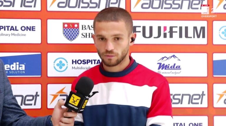 (Prononcimi) Shënoj për herë të parë me uniformën e Vllaznisë, Esat Mala i lumtur për golin, por jo për rezultatin!