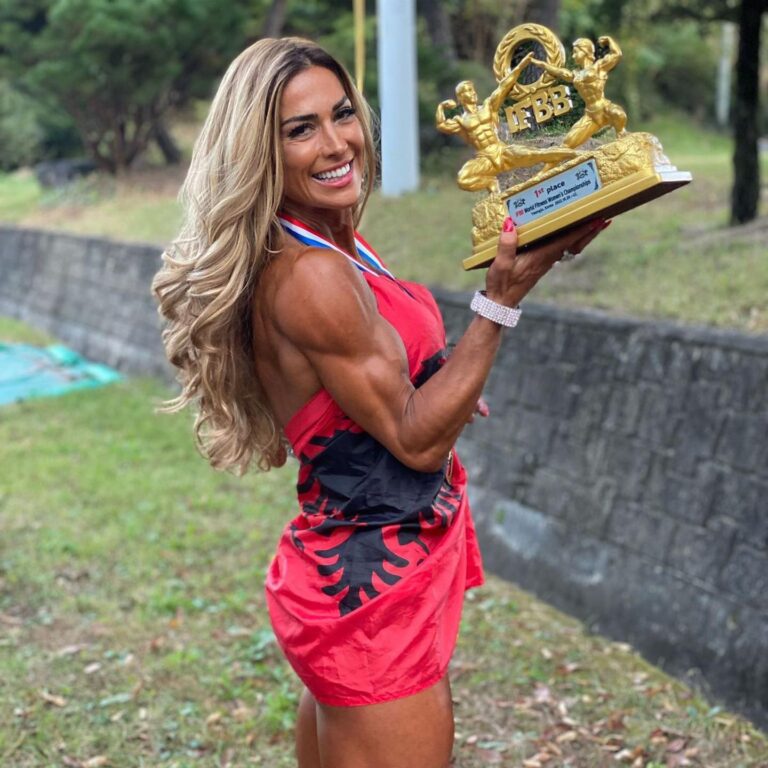 Gentiana Beqa, Kampione Bote në kategorinë “Wellnes” të Fitness-it
