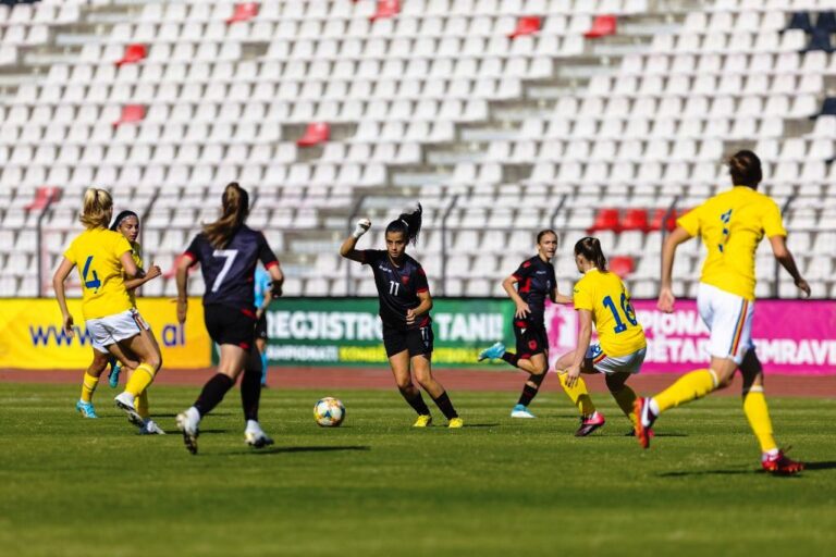 Futboll Femra- Eleminatoret e Europianit. Shqipëria U19 mundet nga Rumania 0-2