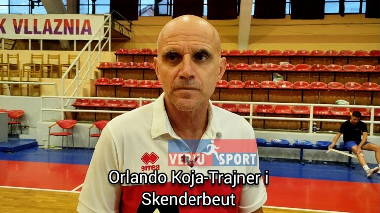 (Video) Orlando Koja, trajner i Skënderbeut volejboll femra, flet pas fitores në Shkodër ndaj Vllaznisë 1-3(Superliga femra)