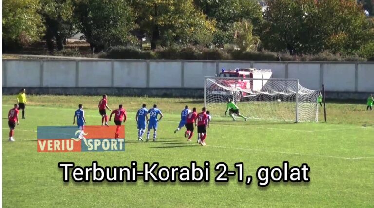 (Video)Tërbuni dinjitoz në Kategorinë e Parë. Pukjanët mundin Korabin dhe mbajnë vendin e tretë pas javës së 7-të