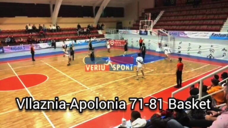 (Video) Starton Superliga e basketbollit meshkuj. Vllaznia humbet në shtëpi me Apoloninë debutuese 71-81