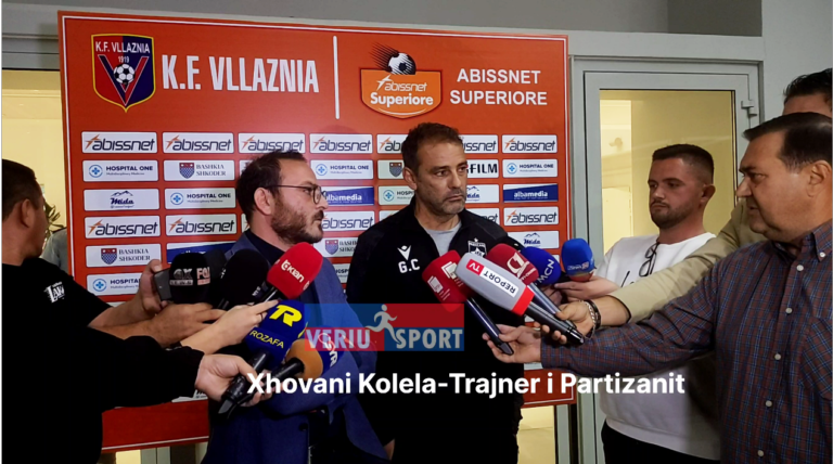 Fitoi ndaj Erzenit, tekniku Kolela:  Partizani, tregoi karakter, vijojmë me fitore të tjera.