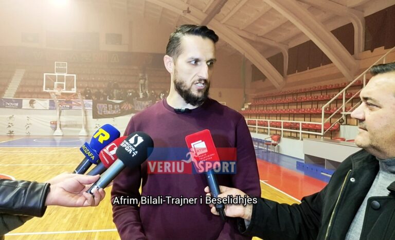 (Video)Trajneri i Besëlidhjes, Afrim Bilali, flet pas ndeshjes, Vllaznia-Besëlidhja 52-93(Superliga Basketboll Meshkuj)