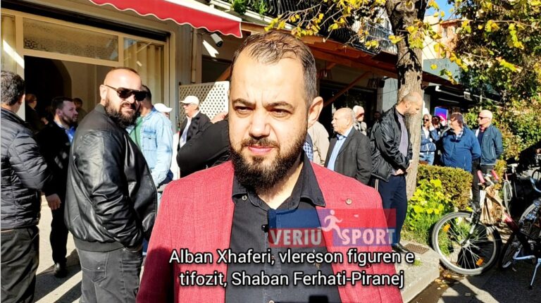 (Video) Presidenti i KF Vllaznia, Alban Xhaferi, ish futbollisti Ismet Hoxha, gjyqtari i futbollit Astrit Dervishi dhe intelektuali Kujtim Dervishi, vlerësojnë figurën e tifozit të Vllaznisë, Shaban Ferhati(Piranej) ndarë nga jeta në moshën 76 vjeçare-9 nëntor 2022-Shkodër