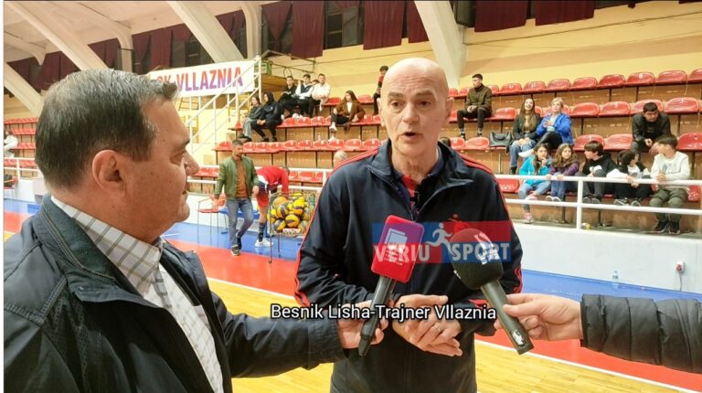 (Video) Trajneri i Vllaznisë Volej F, Besnik Lisha, flet për fitoren ndaj Barleti Volej, 3-1. Kupa e Shqipërisë-18 nëntor 2022