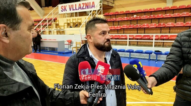 (Video) Florian Zekja, President i Vllaznisë Volej F, flet për fitoren ndaj Barleti Volej, 3-1, si dhe dëgjesën publike në Këshillin Bashkiak për projektbuxhetin e sportit 2023