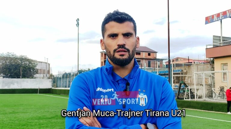 (Video) Trajneri i Tiranës U21 Gentjan Muça, flet pas humbjes 2-1 ndaj Vllaznisë U21(15 nëntor 2022, stadiumi “Reshit Rusi”-Shkodër)