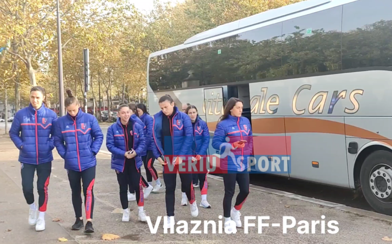 (Video) Vllaznia e futbollit Femra, vizitë në Kullën Eiffel-Paris. Pragndeshja PSG-Vllaznia, Champions League