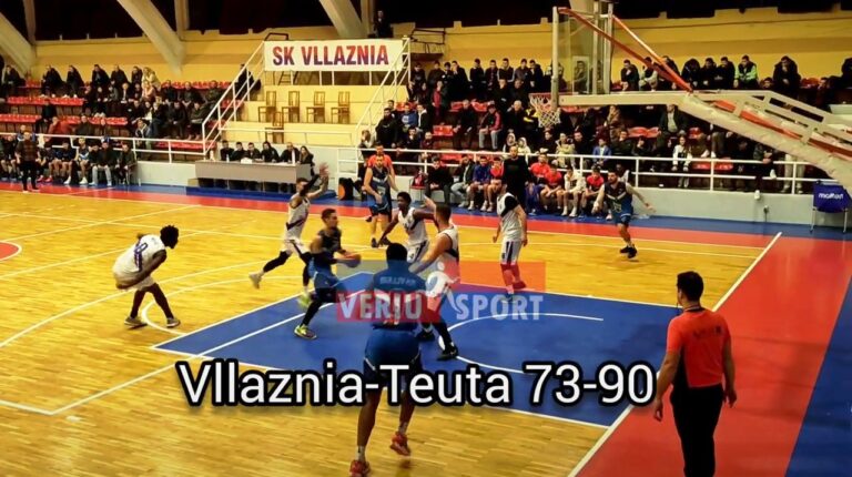 (Video) Zhgënjen përsëri Vllaznia e basketit meshkuj. E mund Teuta në Shkodër, 73-90.  Humbja e 9-të në 10-të javë kampionat