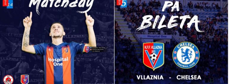 Sot, dy Vllaznitë në fushën e lojës. Superiorja e meshkujve, Kastrioti-Vllaznia, ora 13:00 dhe Vllaznia-Çelsi, ora 18:45  “UEFA Women’s Champions League” në “Loro Boriçi”-hyrja falas