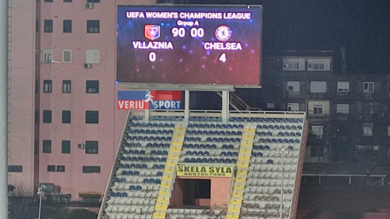 Vllaznia-Chelsea, 0-4. Rezultat i padrejtë, londinezet dominuan, por vajzat kuqeblu meritonin më tepër!