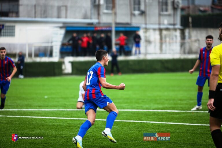 Superliga e moshave, Vllaznia U-17 kampione e dimrit. Kuqeblutë mundin Skëndërbeun me dopietën e talentit Aris Ara