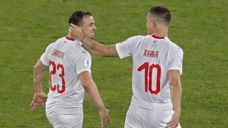 Zvicra e Xhakës dhe Shaqirit mposht Serbinë