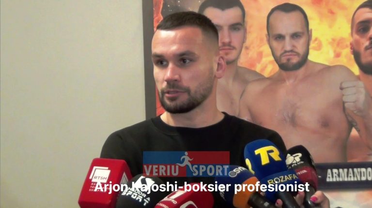 (Video) Prag “Nata e kampionëve”-Kampioni shkodran Arjon Kajoshi, flet në prag të Turneut të Boksit Profesionist