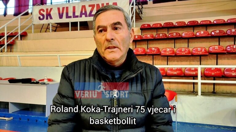 (Video) Roland Koka, një shembull për tu ndjekur! 75 vjeç dhe drejton me pasion dhe energji Vllazninë e të rinjëve në basketboll
