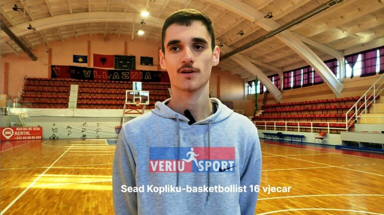 (Video) Sead Kopliku, 16 vjeçari që ka fituar besimin e teknikut Bekteshi. Vllaznia, basket meshkuj