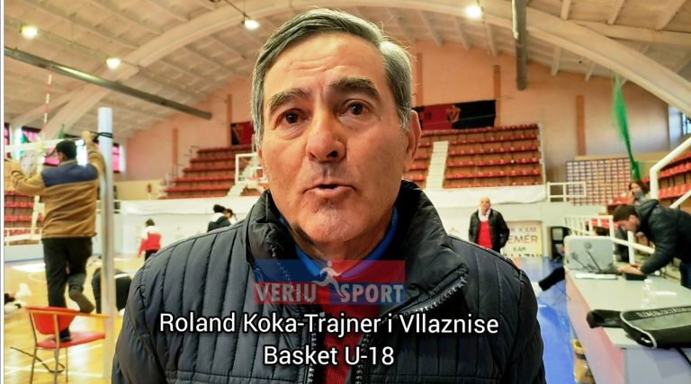 (Video) Trajneri i Vllaznisë, Basket U-18, Roland Koka, flet pas fitores me Partizanin 64-62(K. Kombëtar)
