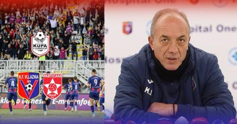 Nesër, çerekfinalja e Kupës, Vllaznia-Partizani. Josa paralajmëron të kuqtë: Vllaznia në moment të vështirë, por s’dorëzohemi!
